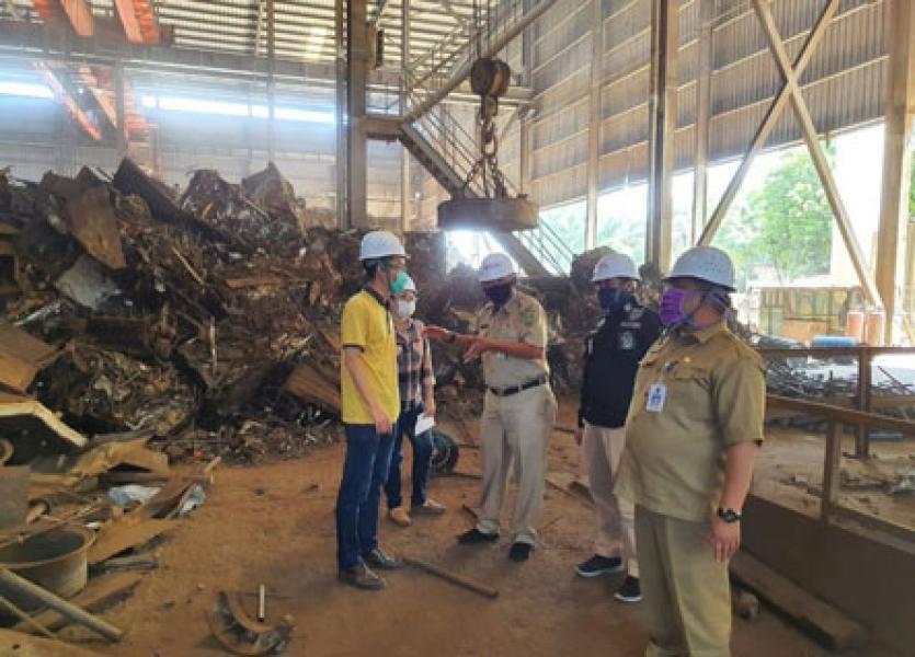 Disnakertrans Riau Investigasi Ledakan di Area Peleburan Baja PT RPS