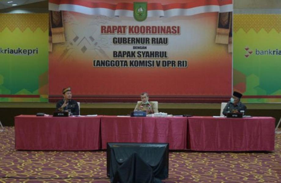 Gubri Kumpulkan Pejabat Teknis Kabupaten Kota Rakor dengan Anggota Komisi V DPR RI Syahrul Aidi