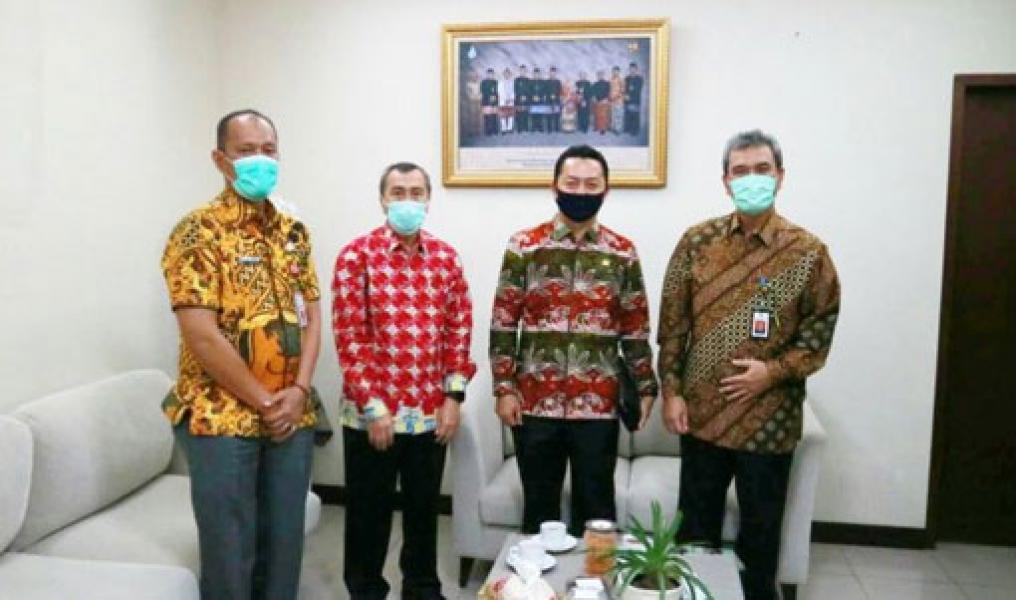 Gubri Sambangi Dirjen SDA Untuk Gesa Pembangunan Infrastuktur Riau