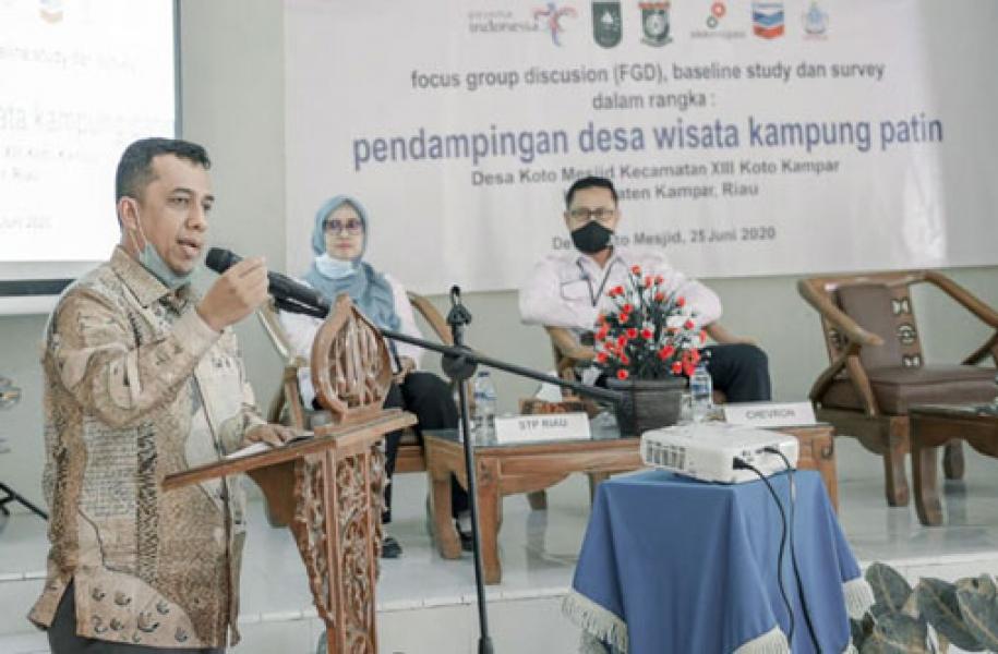 Kadispar Riau Roni Rakhmat Bagikan Tips Mengembangkan Desa Wisata