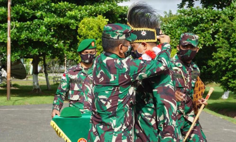 Komandan Korem 174 Merauke Sambut Kedatangan Kasrem Baru