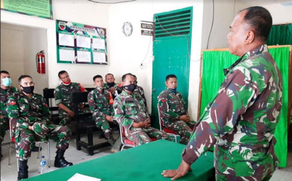 Kumpulkan Para Babinsa, Ini Kata Pjs Danramil 10 Kunto Darussalam 