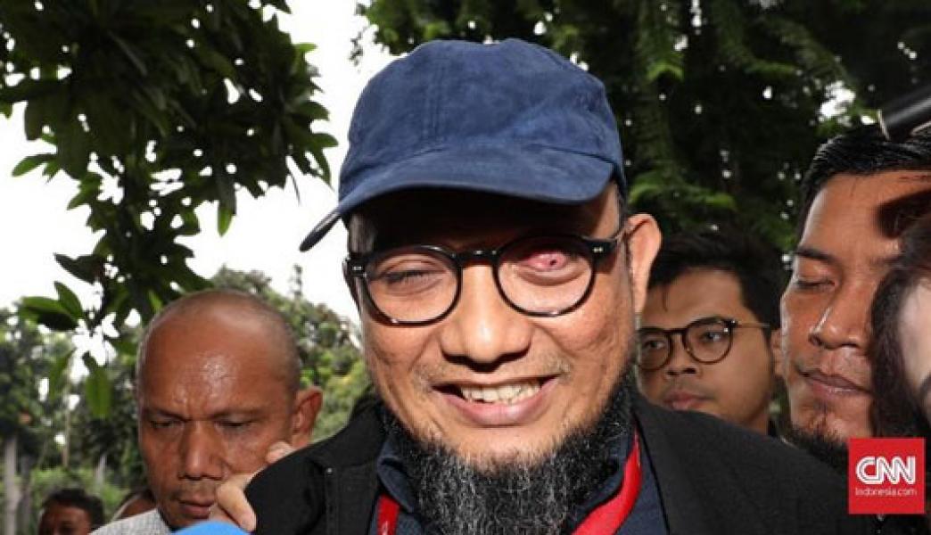 Novel Baswedan Minta Terdakwa Penyiraman Air Keras Dibebaskan