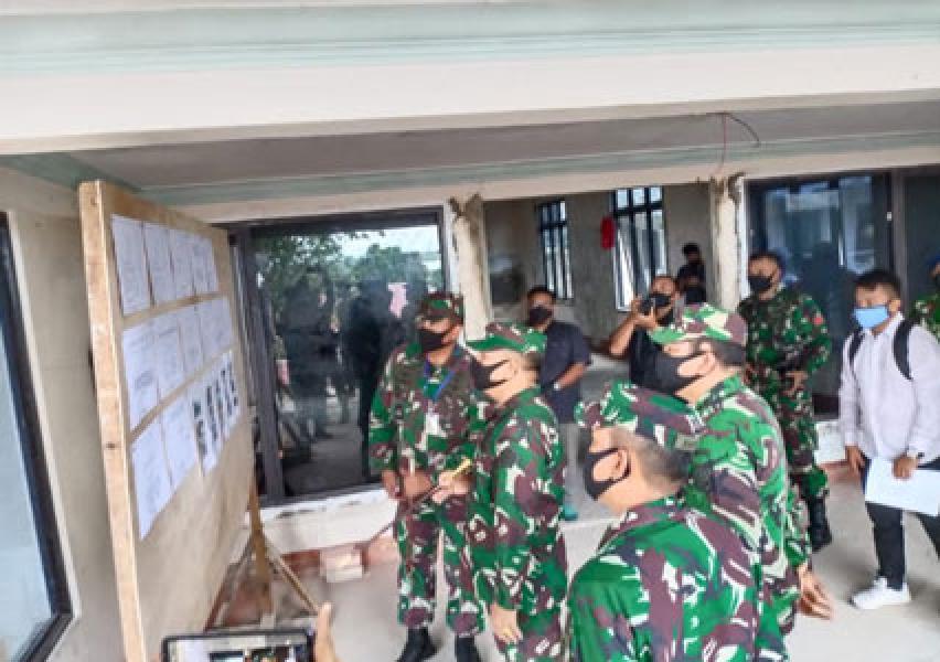 Pangkogabwilhan I Tinjau Kesiapan Makogabwilhan I di Tanjung Pinang