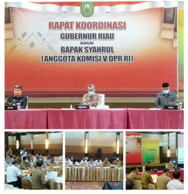 Pemkab Pelalawan Usul 3 Pembangunan Infrastruktur, Jalinbon Masuk RPJMN dan Jembatan Nilo Dimulai Tahun Ini
