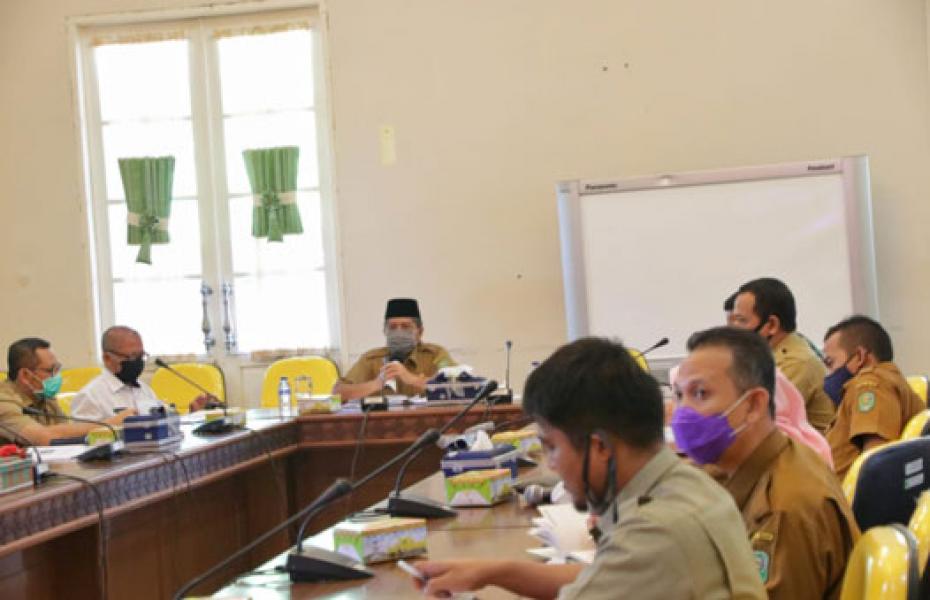 Pemkab Siak Bahas Penerapan New Normal dan Lomba Inovasi Daerah