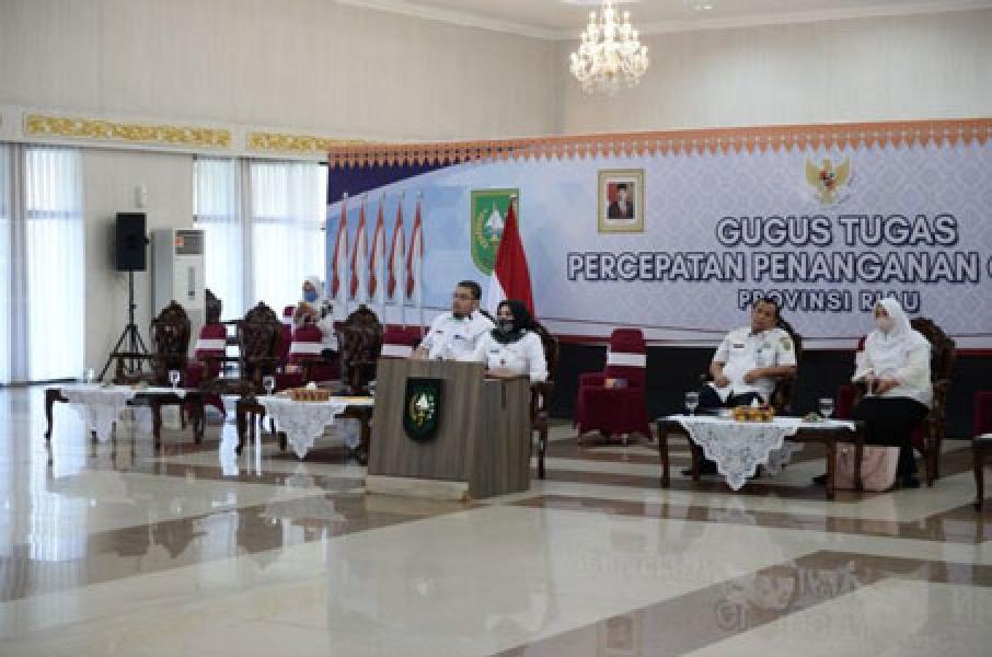 Pemprov Riau Ikuti Webinar Berkala Bersama Mendagri Terkait Inovasi Daerah