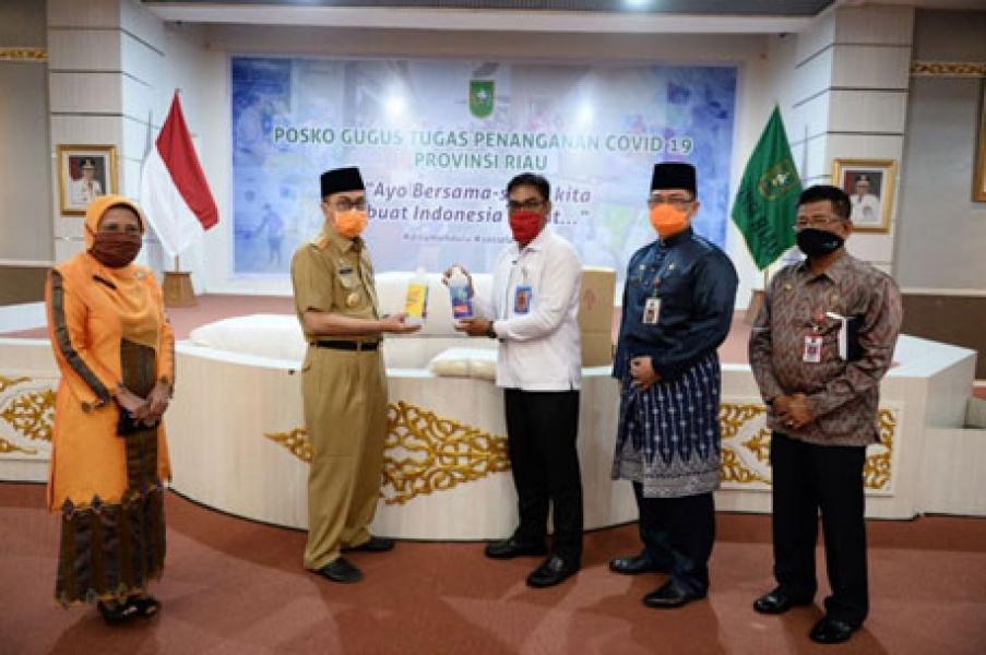 Perlengkapan Protokol Kesehatan Tak Masuk dalam NPHD, Pemprov Riau Bantu KPU
