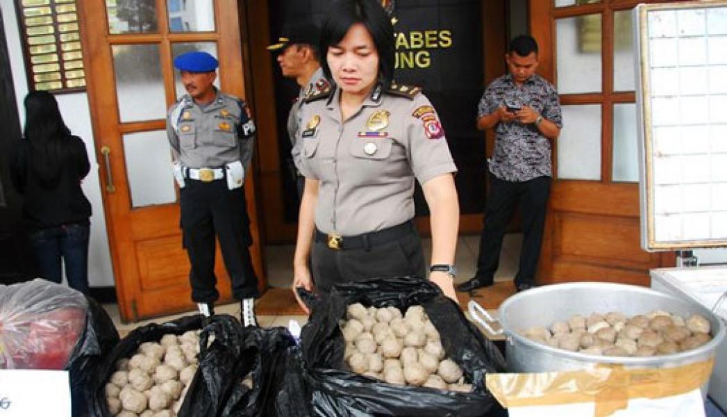 Polisi Tak Proses Hukum Pedagang Bakso yang Ludahi Mangkuk
