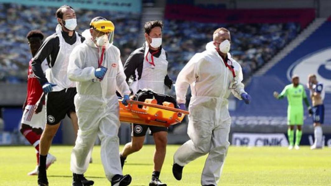 Satu Orang Positif Corona di Laga Liga Inggris Pekan Lalu