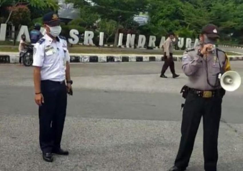 Terapkan New Normal, Masuk Kecamatan Siak Wajib Gunakan Masker
