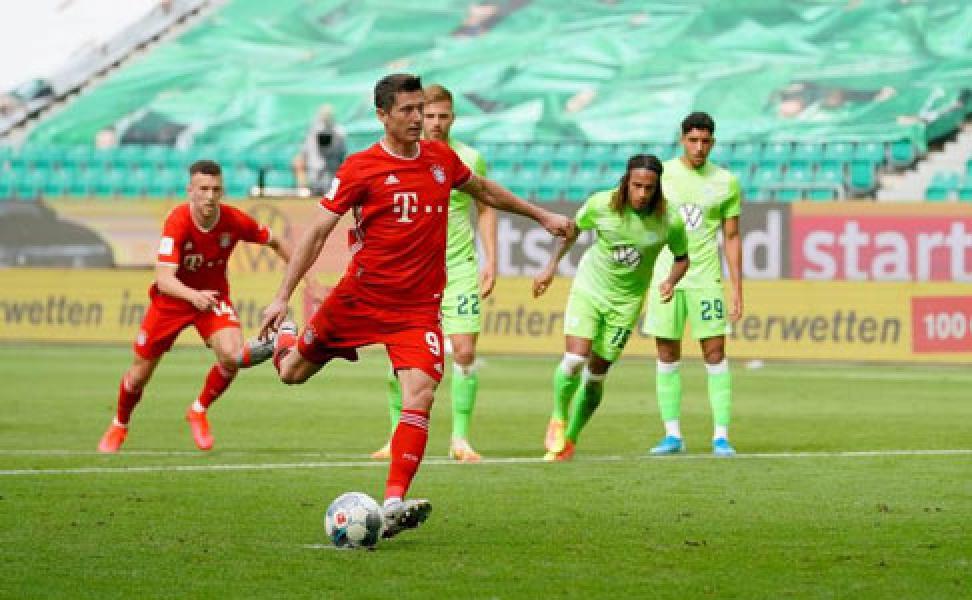 Wolfsburg vs Bayern, Die Roten Tutup Bundesliga 2019-2020 dengan Kemenangan