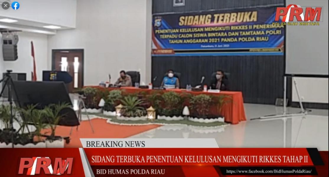 804 Casis Bintara dan Tamtama TA 2021 Polda Riau Lolos Ketahap Pemeriksaan Kesehatan II
