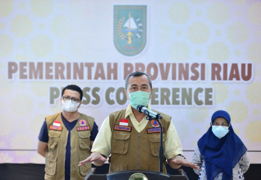Angka Covid-19 di Riau Masih Melonjak