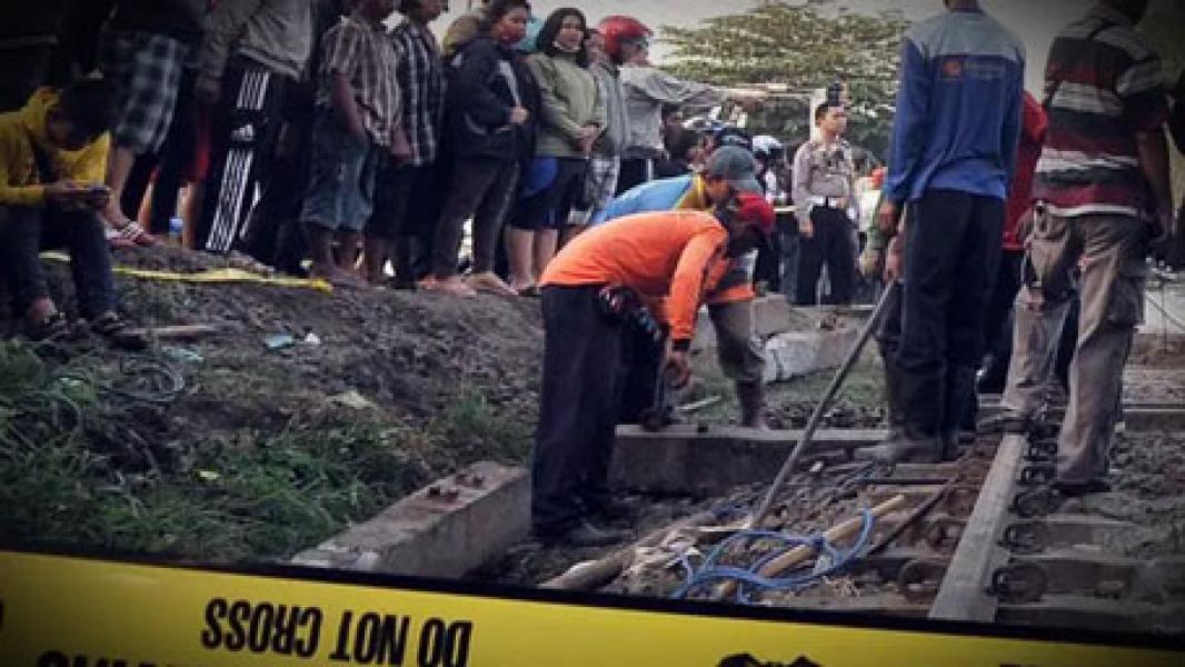 Dua Pegawai KAI Tewas Tertabrak Kereta di Stasiun Cisauk Tangerang