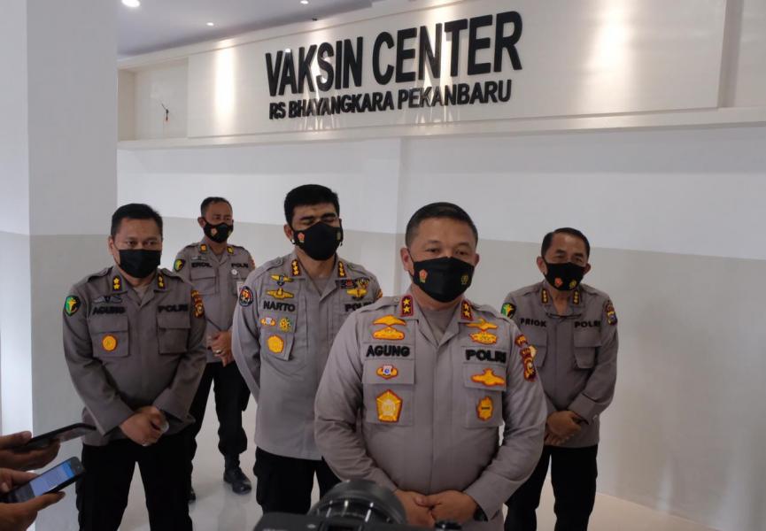 Kapolda Riau, Insya Allah Gedung Vaksin Center Bhayangkara Pekan Depan Siap Digunakan