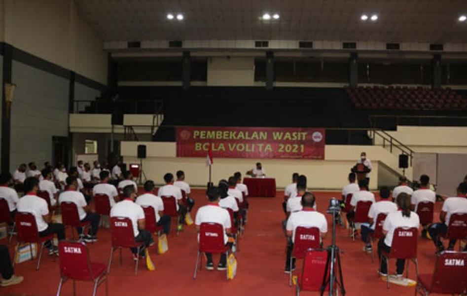Kapusjaspermildas TNI: Pembekalan Wasit Bola Voli TNI Untuk Tingkatkan Kualitas dan Profesionalitas