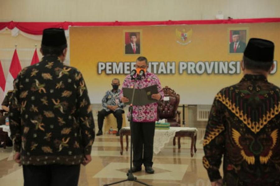 Lantik Pengurus FKUB Riau yang Baru, Wagubri: Jaga Toleransi Antar Umat Beragama