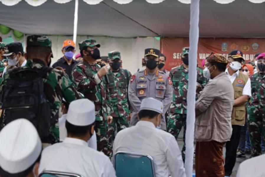 Panglima TNI Minta Awasi Tempat Umum di Bangkalan