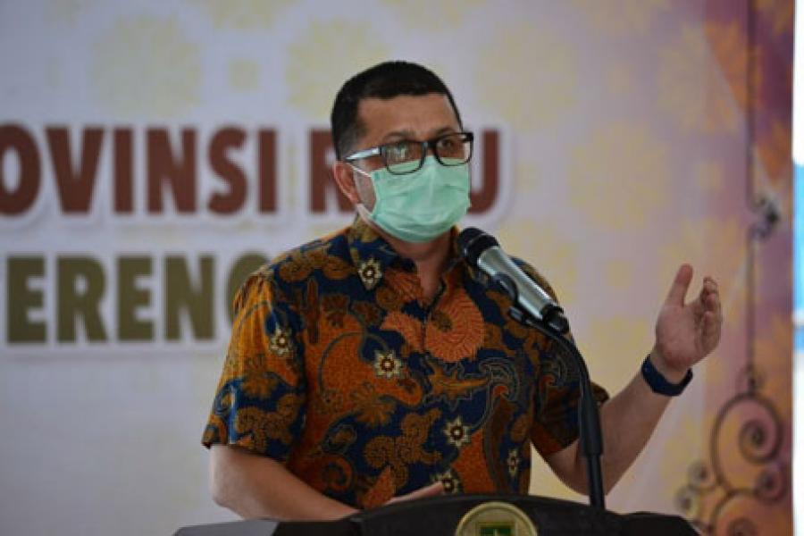 Satgas Covid-19 Riau Tegaskan Testing Covid-19 Tidak Boleh Turun