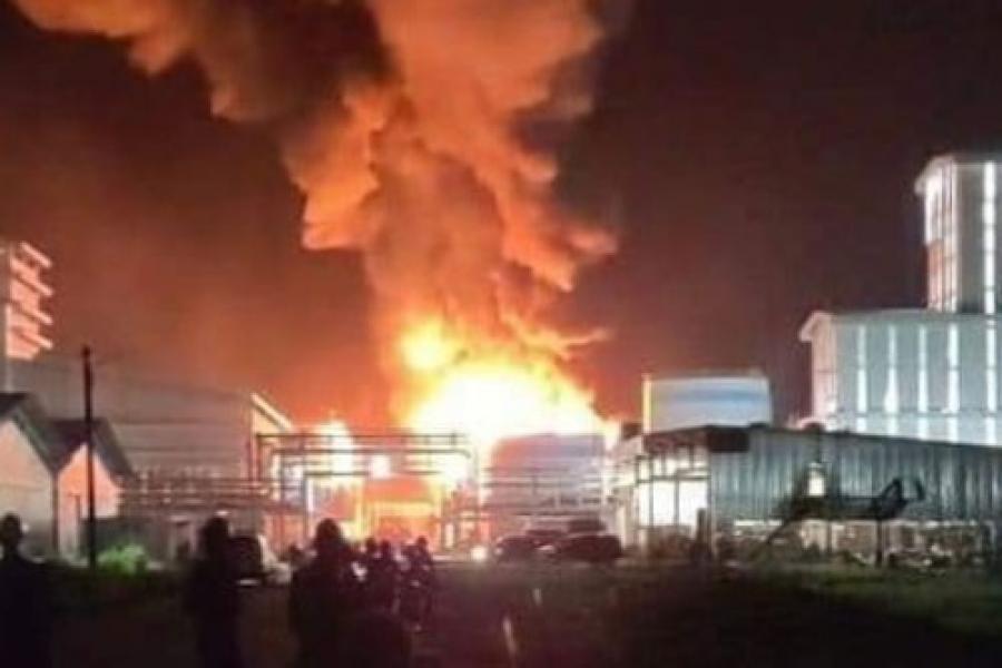 Tangki Biodiesel Milik Pabrik PT SDO Dumai Meledak, ini Penjelasan Polisi