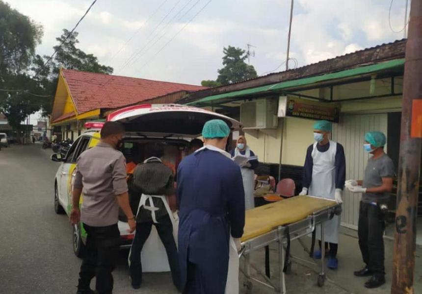 Warga Kampar Digegerkan Penemuan Jasad Wanita Hamil Diduga Korban Pembunuhan