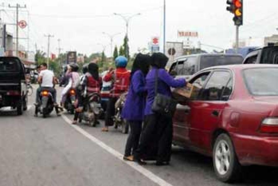 4 Kampus di Kabupaten Kampar Galang Dana untuk Palestina