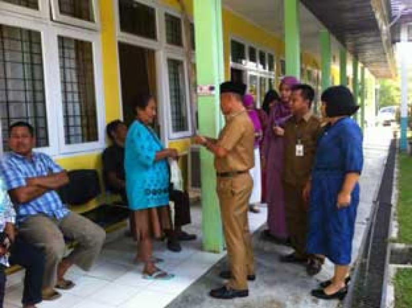 Bupati Harris Sidak Pelayanan RSUD Selasih