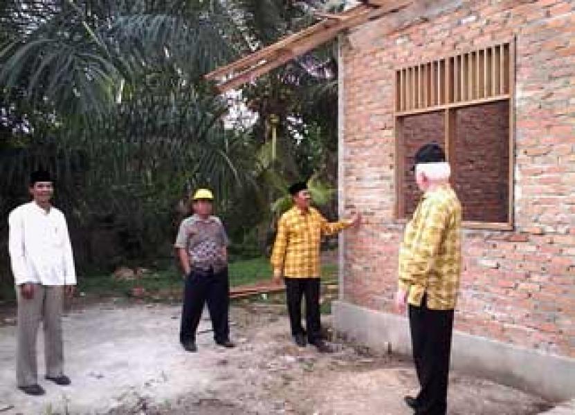 Bupati Tinjau Sejumlah Proyek di Kecamatan Sungai Apit