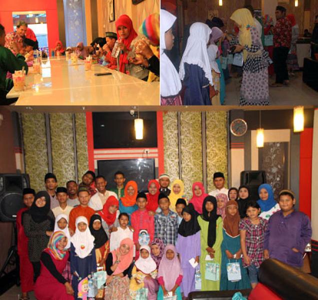 GMB Gelar Jamuan Berbuka Bersama Anak Yatim  