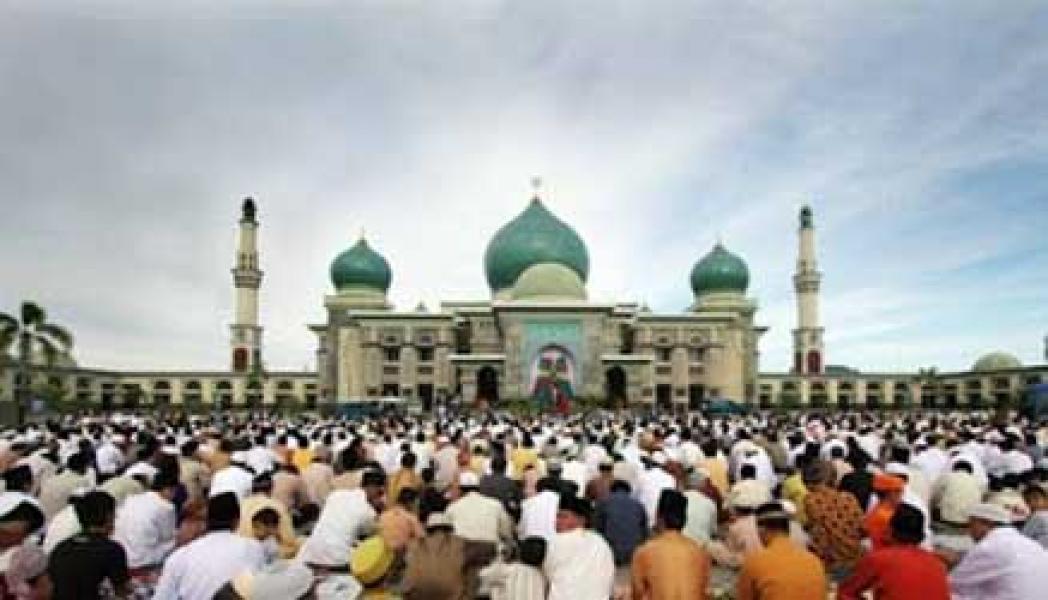 Gubri dan Wagubri akan Sholat Ied di Masjid Agung Annur