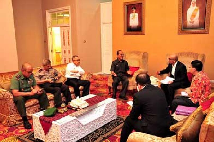 Kedatangan Kedubes Singapura, Bahas Peluang Investasi dan Karhutla