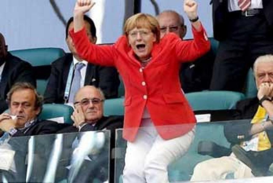 Merkel: Skor Jerman Melawan Argentina Tidak Penting
