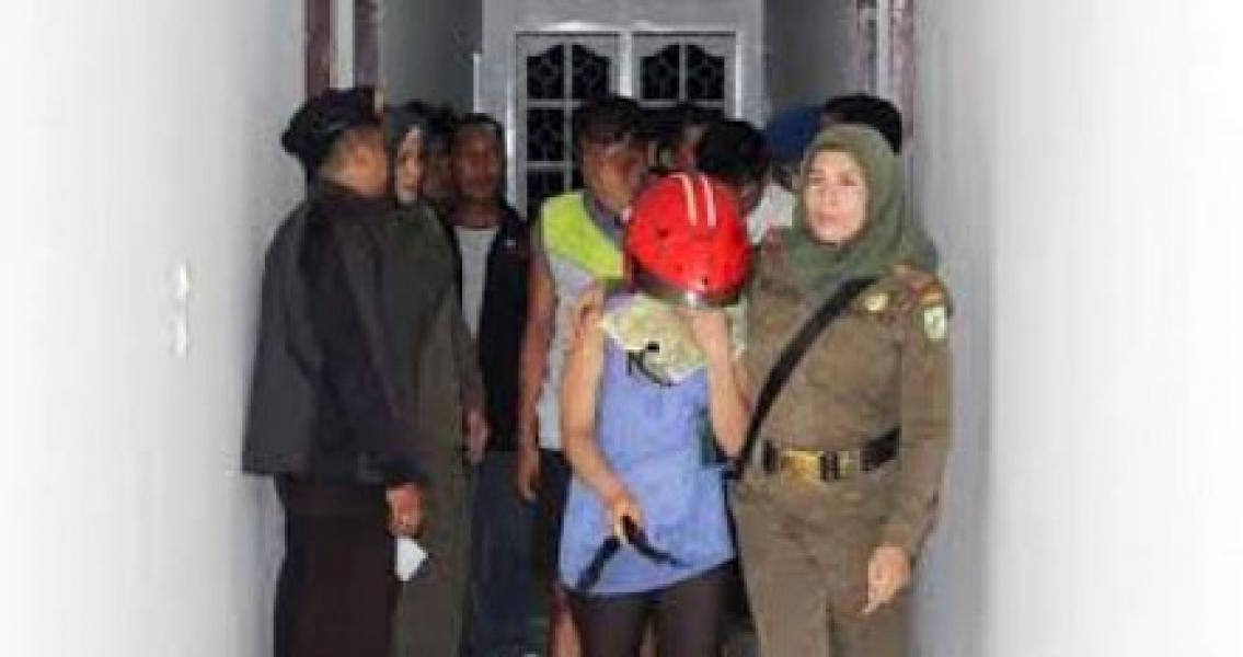 Pasangan Mesum Dicokok Satpol PP Kepulauan Meranti