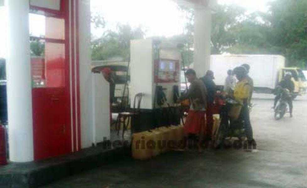 SPBU Bongkal Malang Milik H Basran Layani Pengisian  Jerigen
