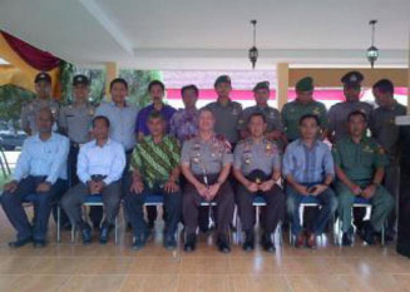Teluk Latak Dinobatkan Sebagai Desa Teraman dari Polda Riau  