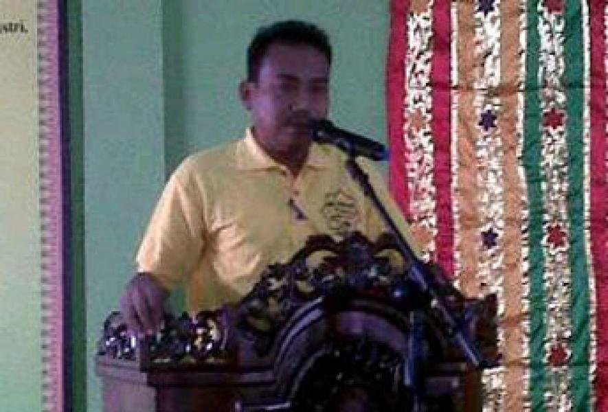 Warga Pasir Penyu Takbir Keliling Pakai Obor