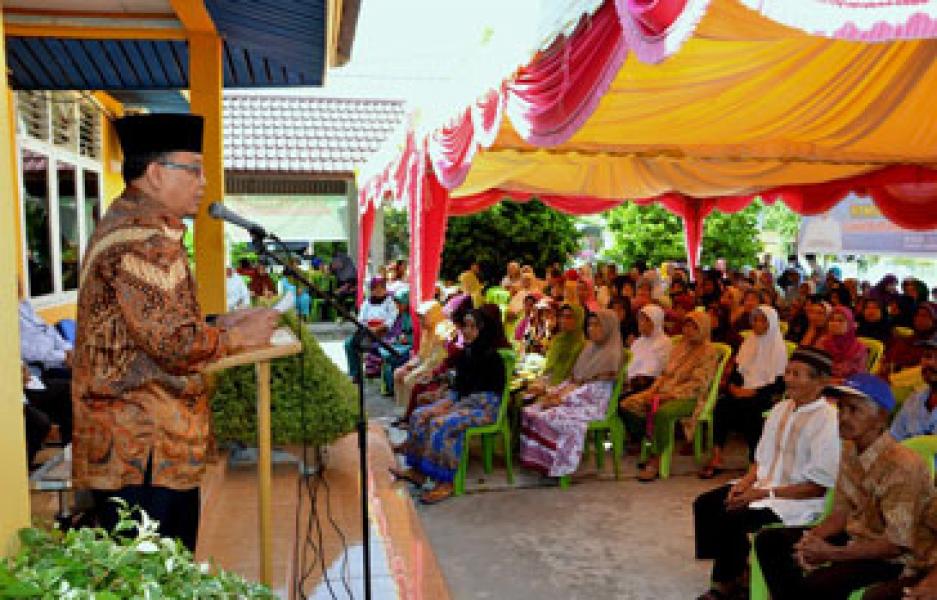 447 Mustahik Terima Zakat dari Baznas Bengkalis