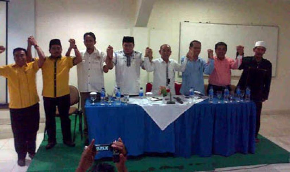 5 Partai Pendukung Harris - Zardewan Gelar Rapat Perdana