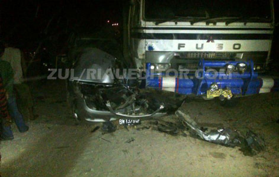 Acces Road RAPP Kembali Makan Korban, Pengemudi Avanza Tewas Ditabrak Lari Truck Tronton
