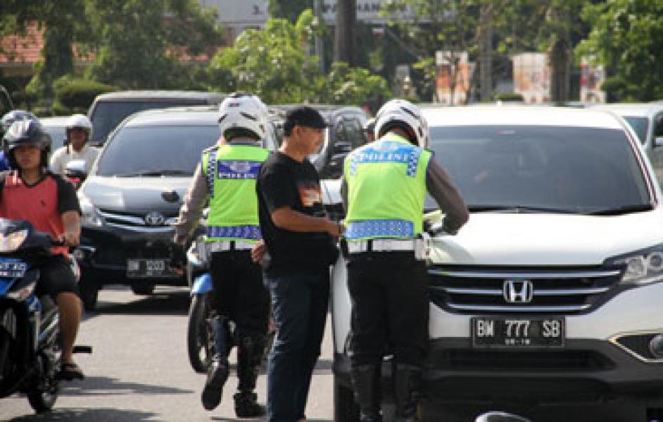 Aksi Keselamatan Jalan, Bulan Tertib Tidak Berhenti Sembarangan Tempat