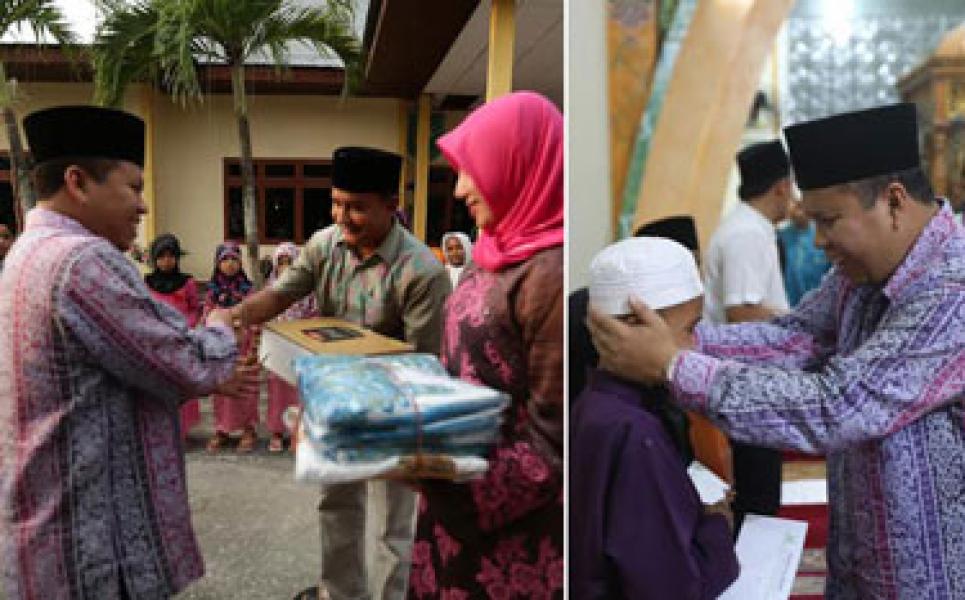 Bupati Irwan Buka Puasa dan Tarawih Bersama di Mushola Al-Barokah Kantor Bupati