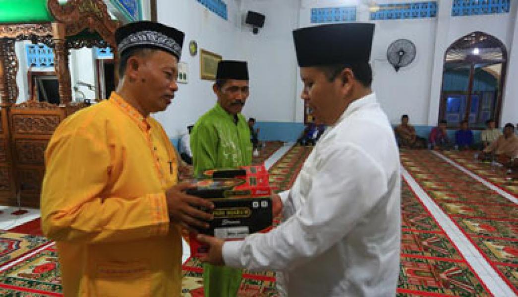 Bupati Irwan Safari Ramadhan di Kecamatan Merbau