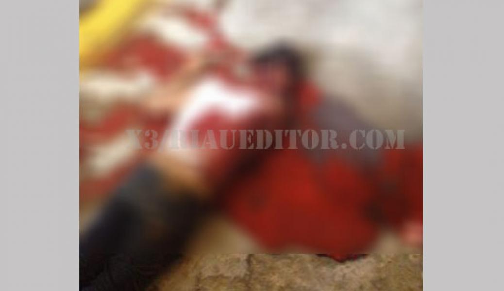 Buruh Bangunan Tewas Bersimbah Darah Dengan Leher hampir Putus