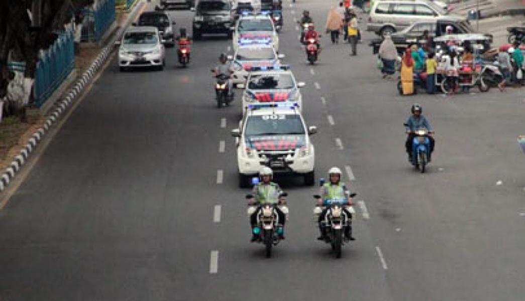 Cegah Lakalantas, Satlantas Pekanbaru Tingkatkan Patroli