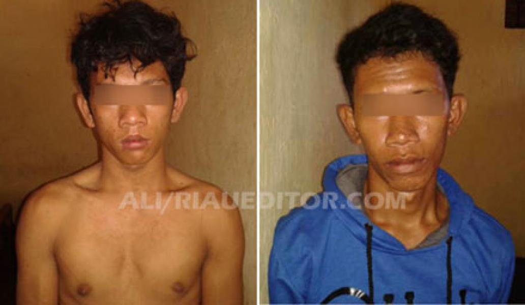 Curi Karet 2 Warga Diamankan