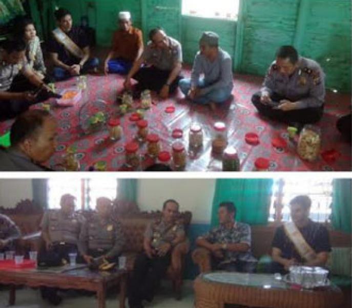 Kapolres Silaturrahim ke Kediaman Tokoh Agama dan Tokoh Masyarakat Pelalawan