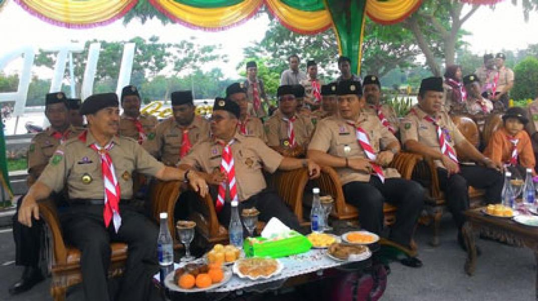 Kemah Saka Bahari di Sungai Rawa Sei Apit Langkah Kembangkan Wawasan