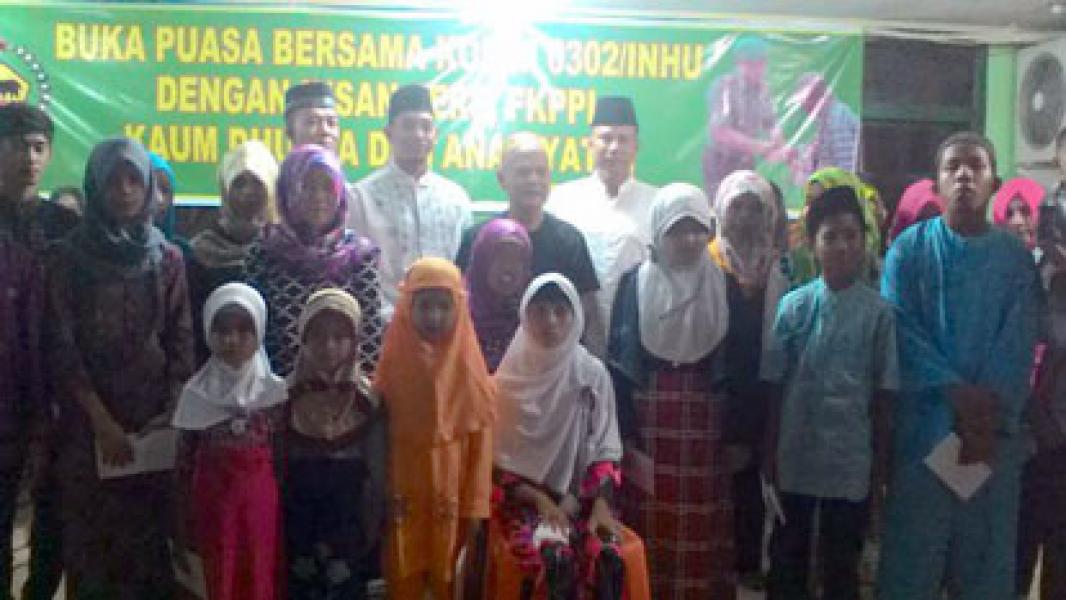 Kodim 0302 Inhu Gelar Buka Bersama