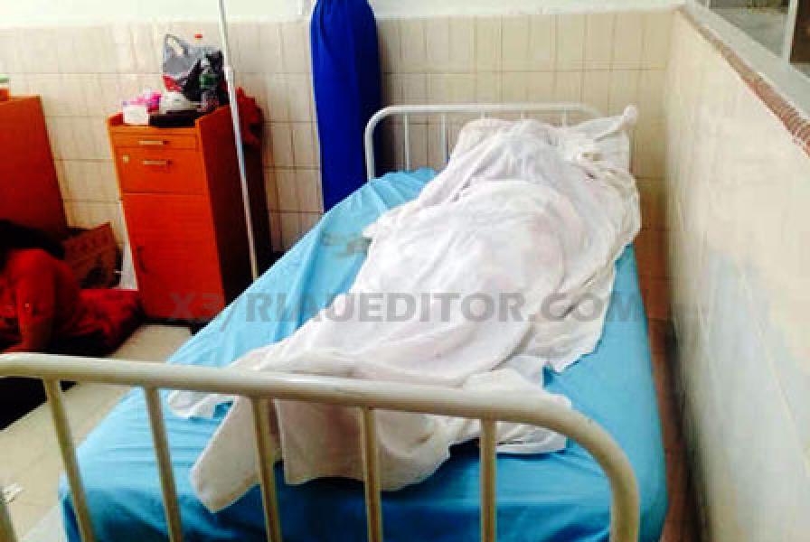 Korban Rampok Bersenpi di Rengat Tewas di RSUD Arifin Achmad